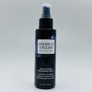 American English Vegan Haircare Multi-Vitamin Nourishing Spray 4oz / 120 ML NEW